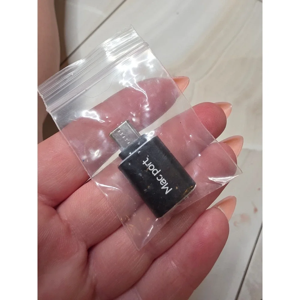 Mac port USB-C to USB 3.0 Adapter Male Type-C to Female USB OTG Dongle Black